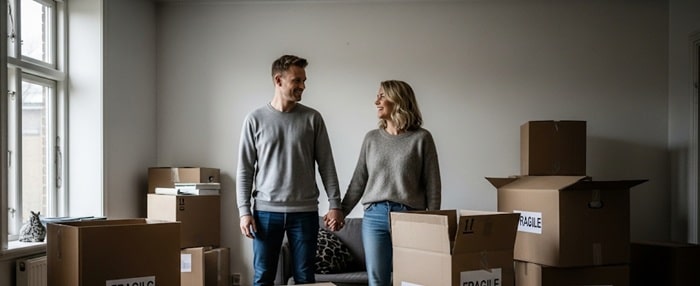 Hvad koster det at få konen på skødet? Se prisen her